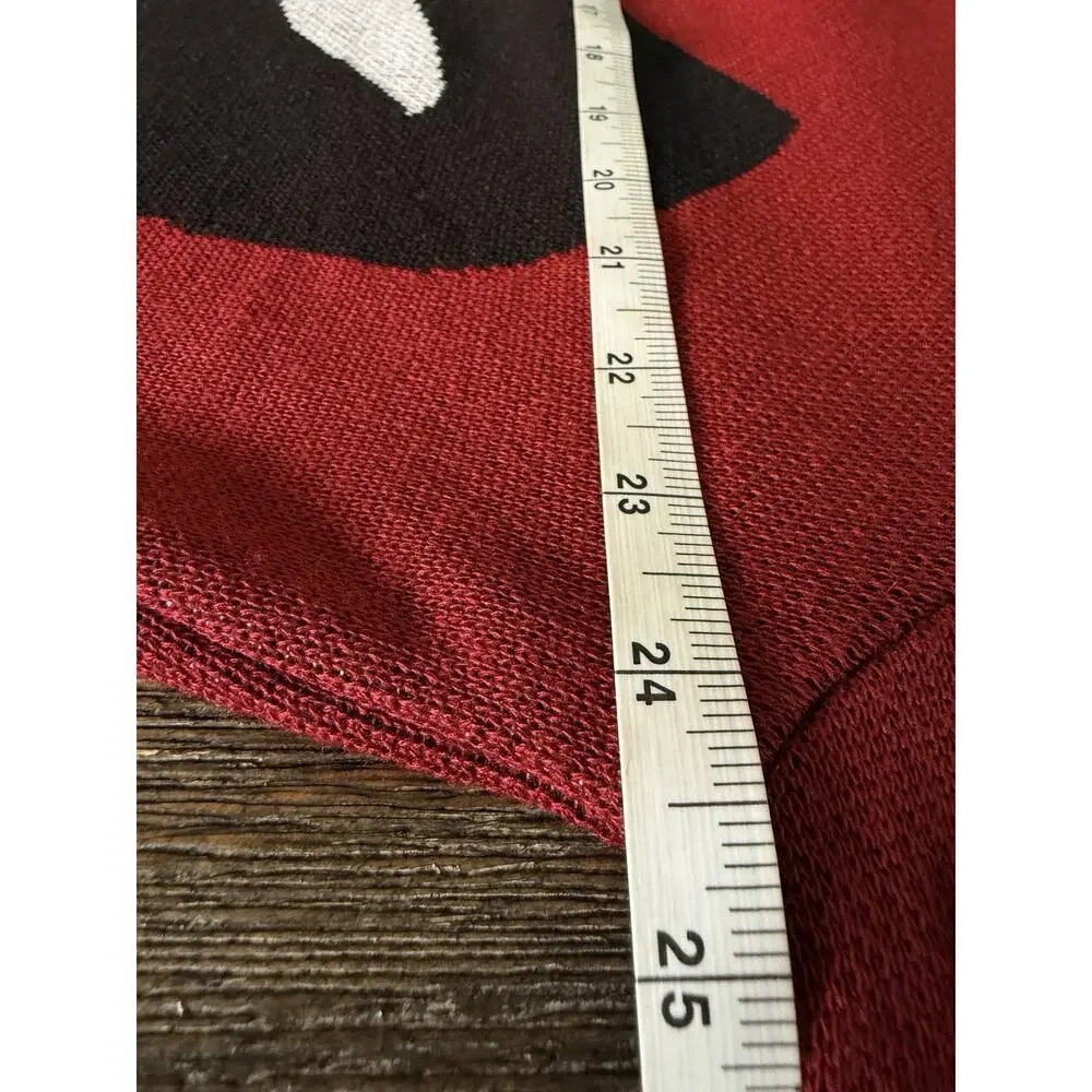 We Love Fine Marvel Deadpool Cardigan Sweater Men’s XL Comic Graphic Buttons